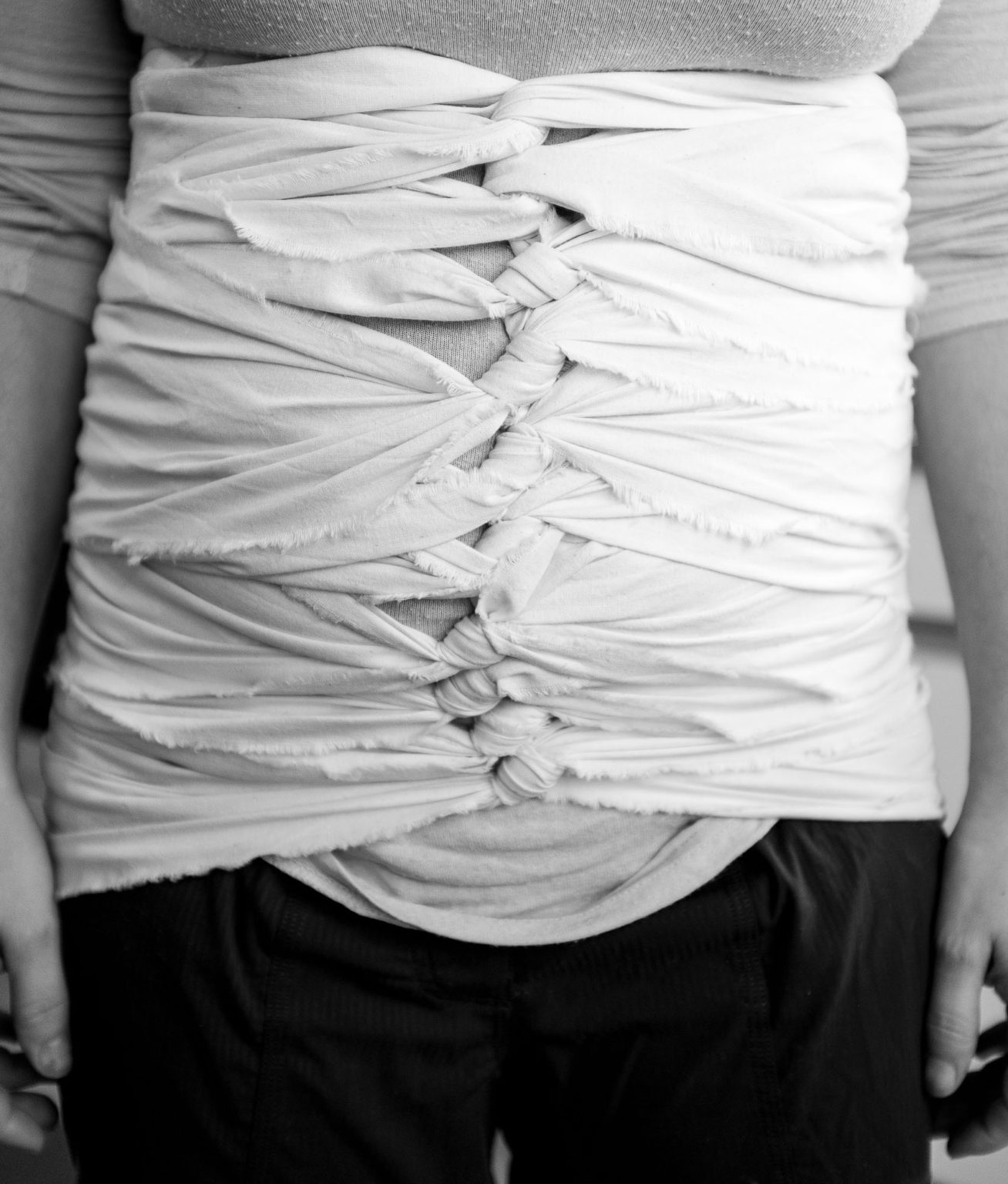 Bengkung belly binding Bauchbinden nach der Geburt und was dahinter